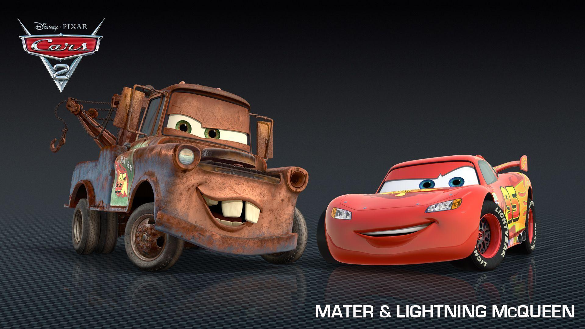 1920x1080 CARS 2 & Lightning high res image. Cars 2 movie, Disney