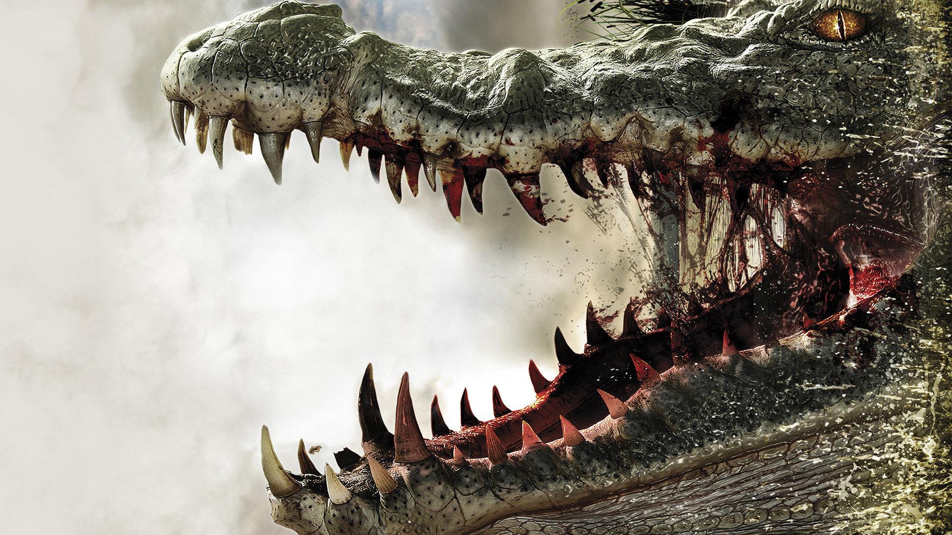 1920x1080 Crocodile wallpaper HD for desktop background