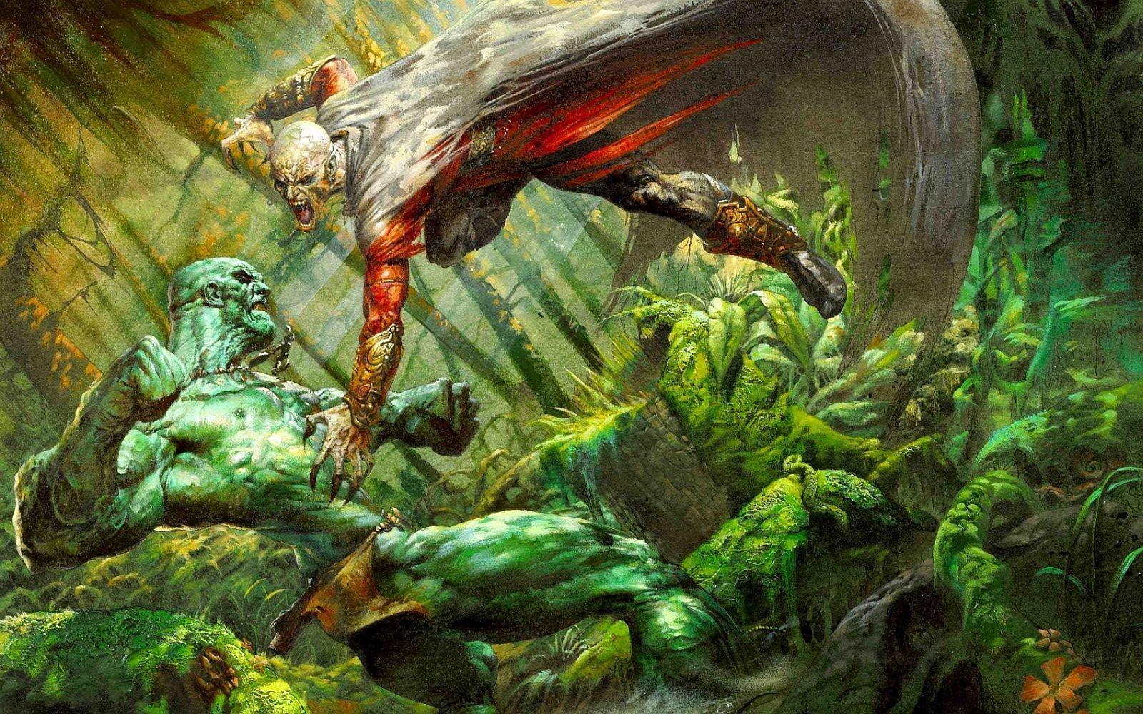 1600x1000 Swamp Thing Wallpaper