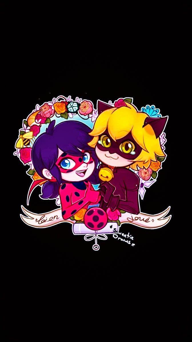 672x1194 MLB. Miraculous ladybug wallpaper