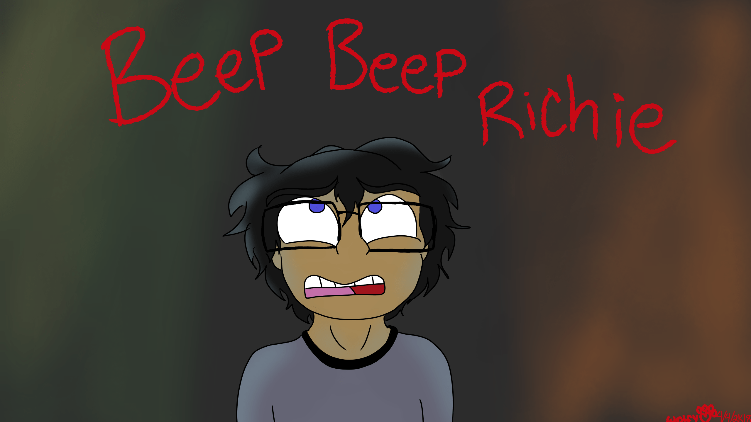 2560x1440 Beep Beep Richie! by WolfyJones on Newgrounds
