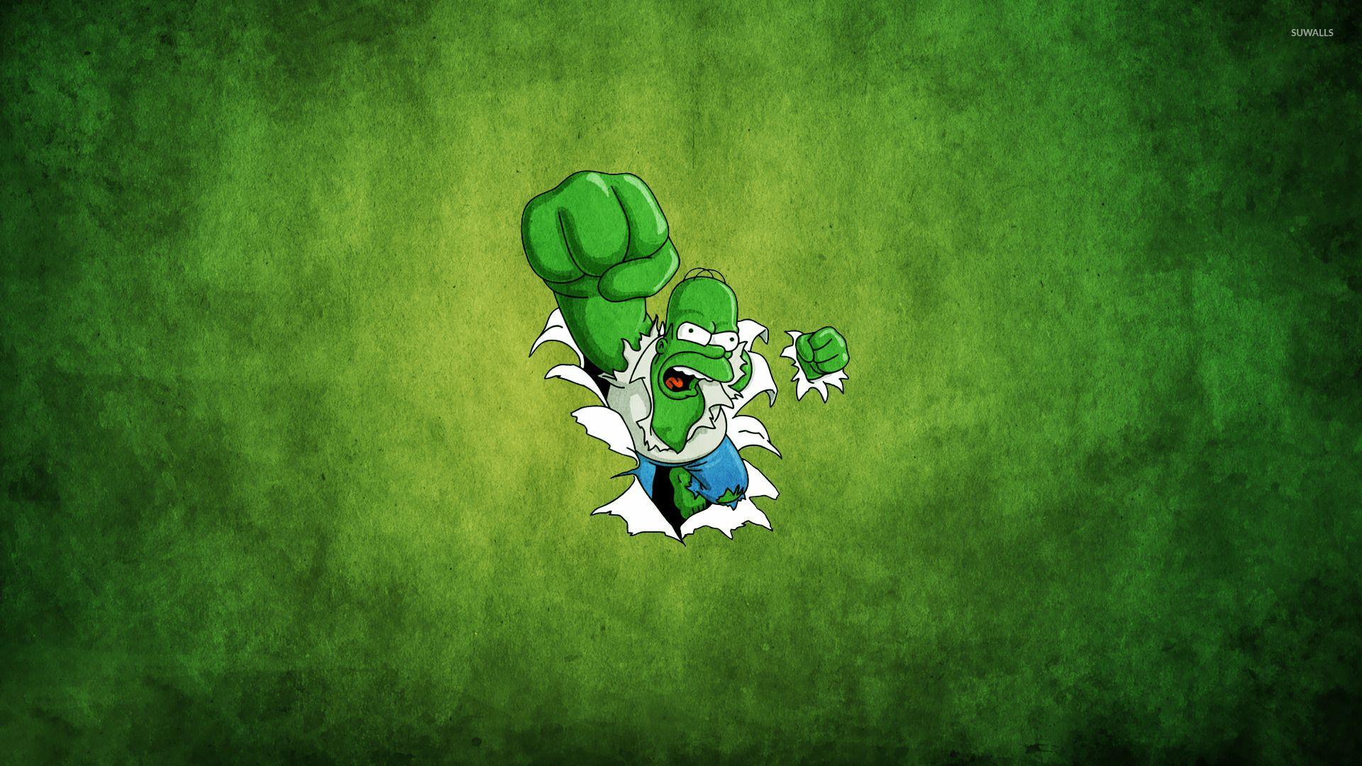 1920x1080 Hulk Homer wallpaper wallpaper