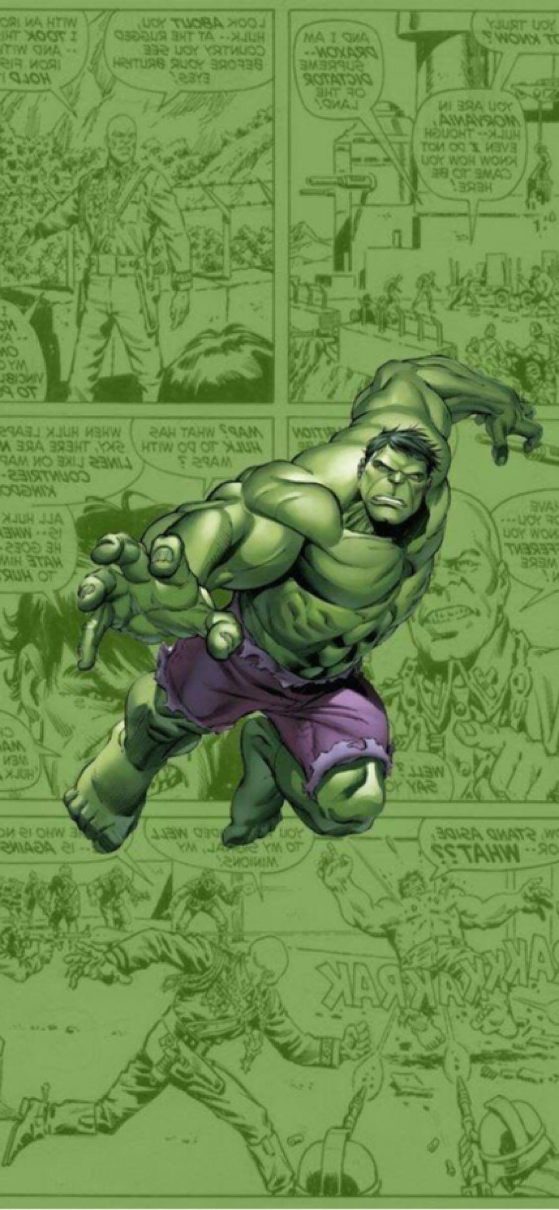 1125x2436 Hulk Wallpaper
