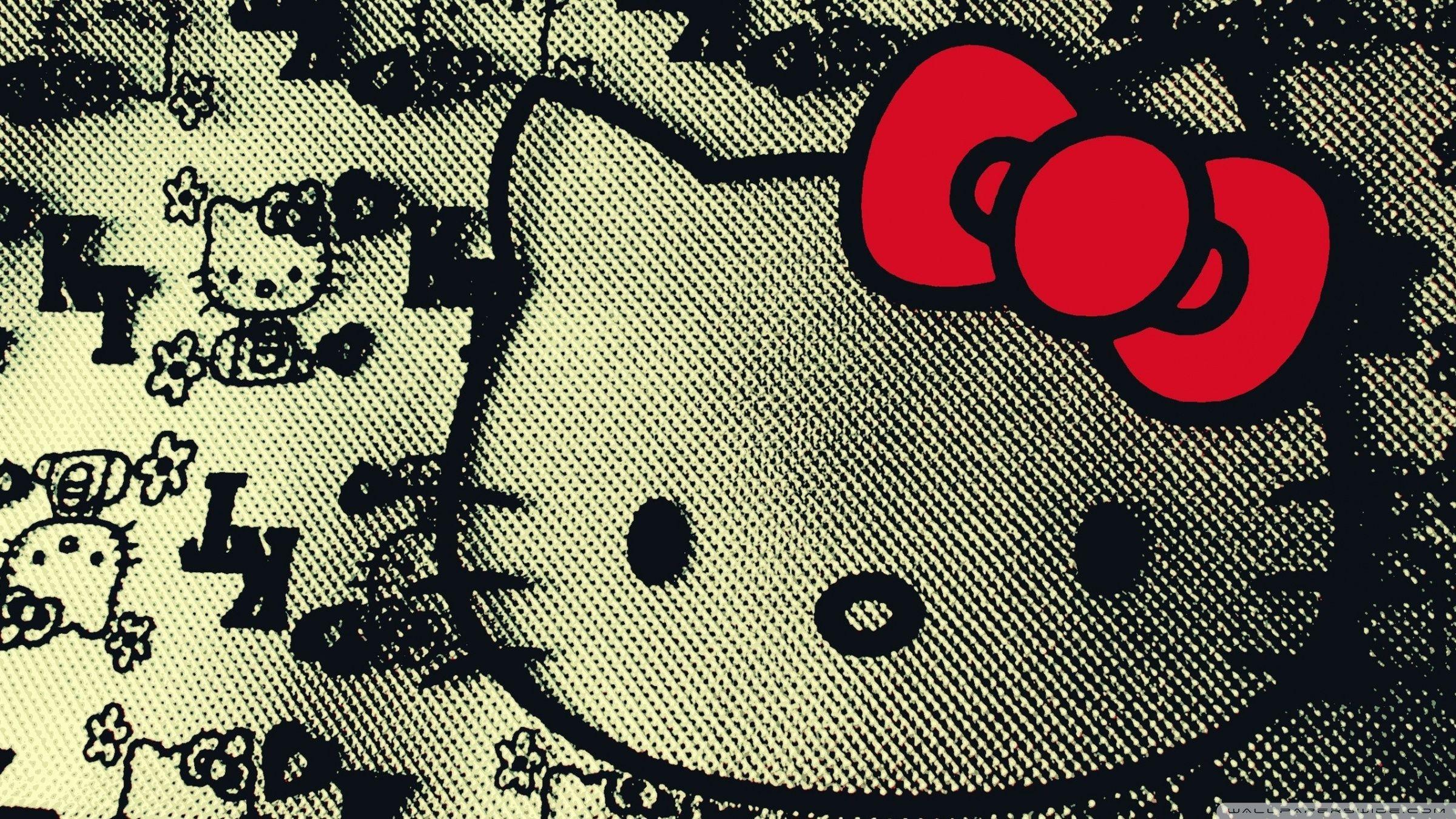 2400x1350 Hello Kitty Design ❤ 4K HD Desktop Wallpaper for 4K Ultra HD TV