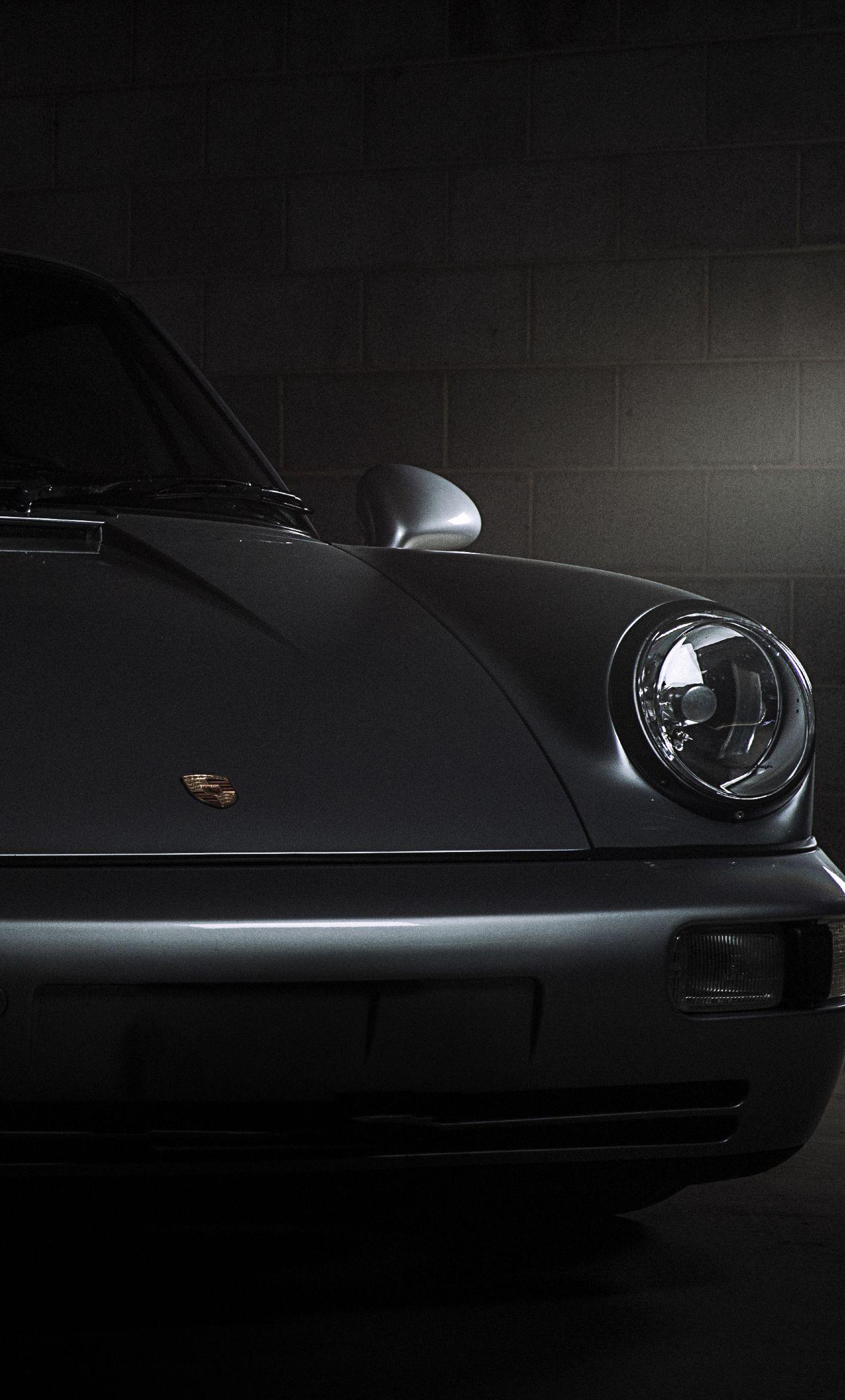 1280x2120 Porsche 911 Carrera Black iPhone 6 plus Wallpaper, HD