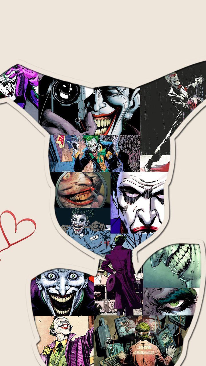720x1280 harley quinn, love, the joker, joker, dc comics, harley