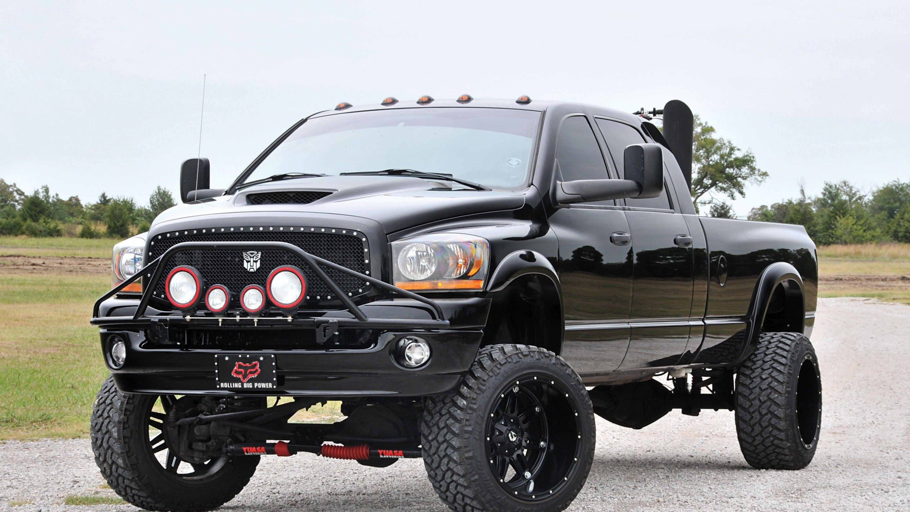 3840x2160 Dodge Ram Wallpaper