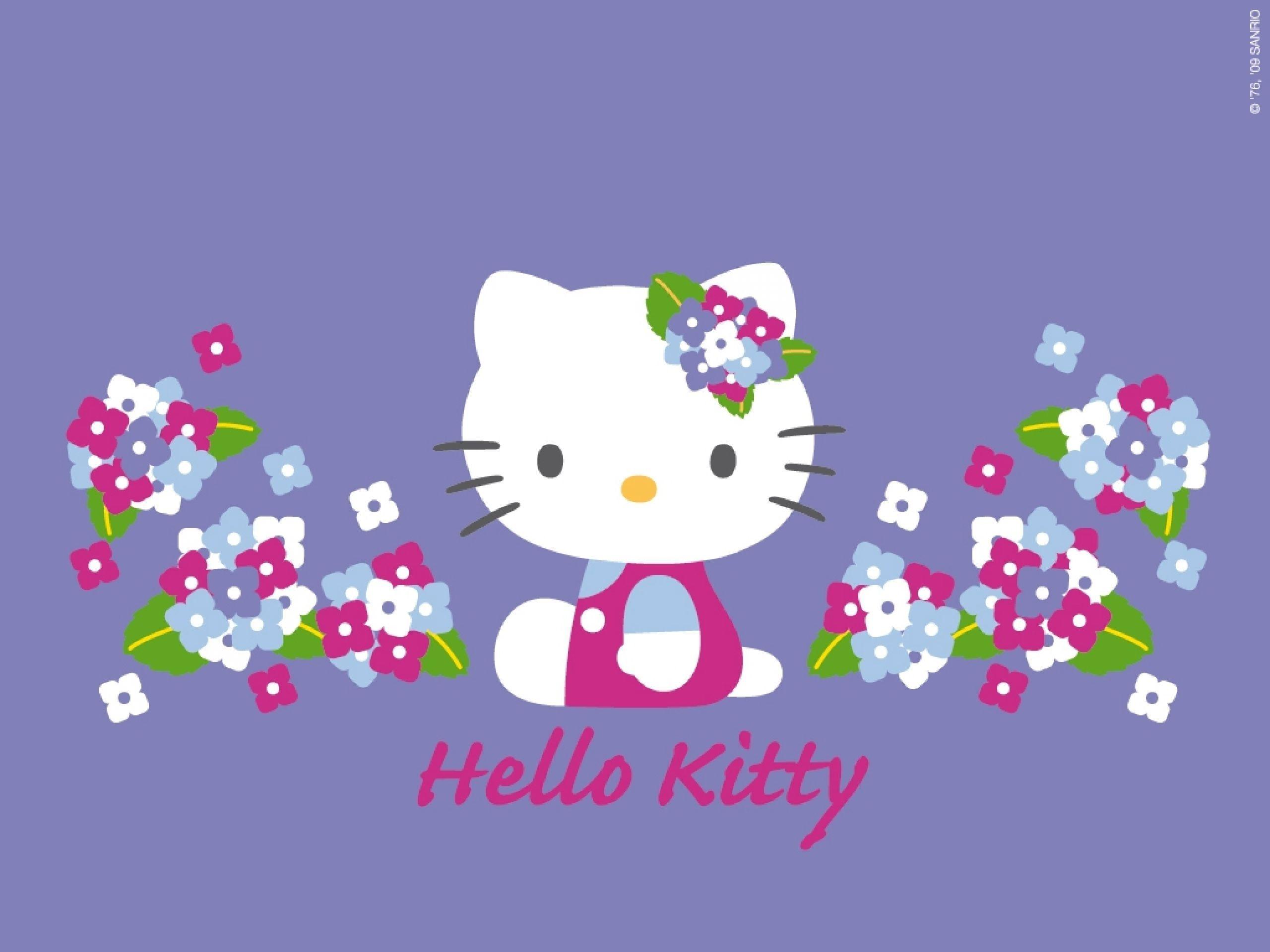 2560x1920 Hello Kitty Winter Wallpaper