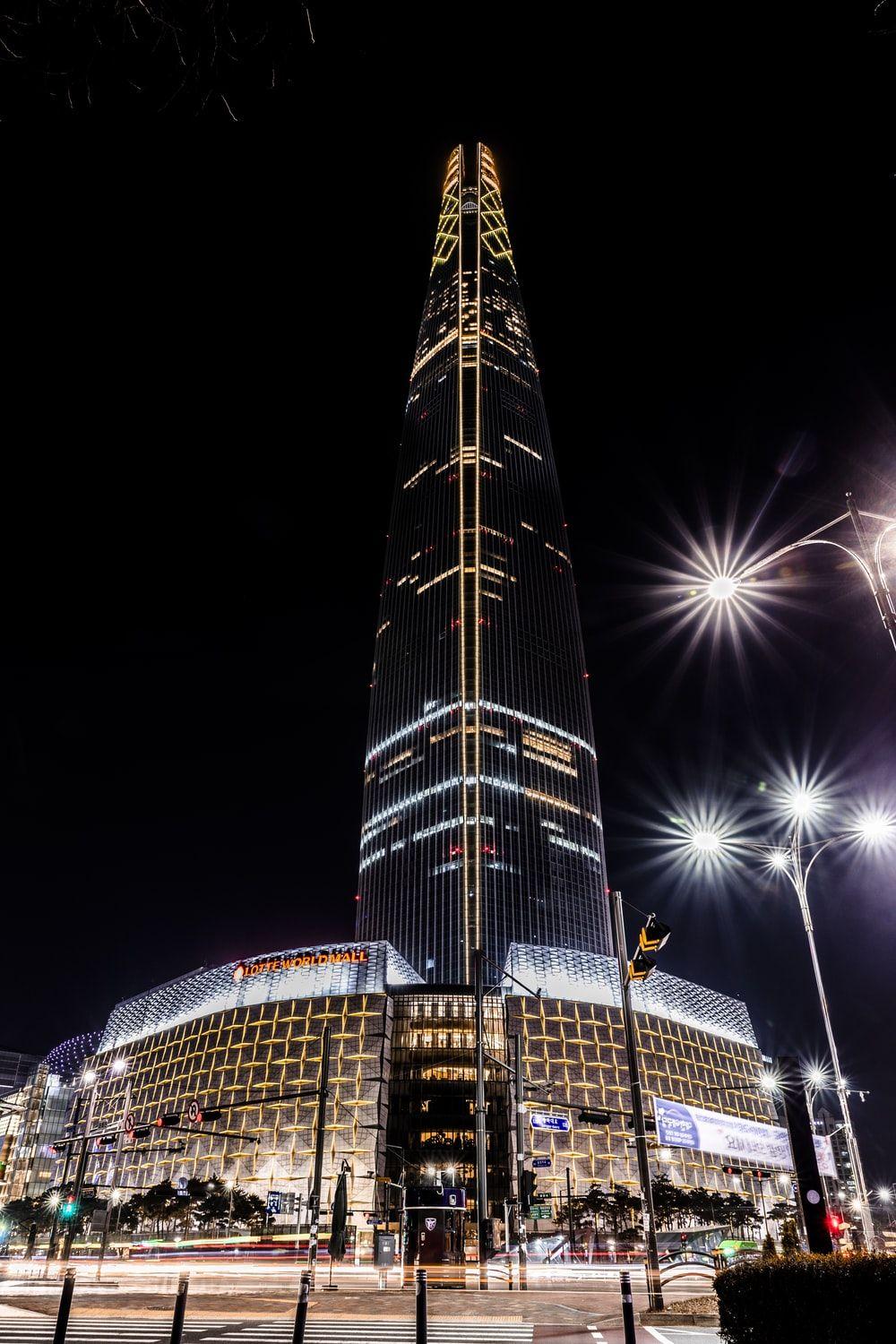 Hình ảnh 1000x1500 Lotte World Tower, Seoul, Hàn Quốc.  Tải xuống miễn phí