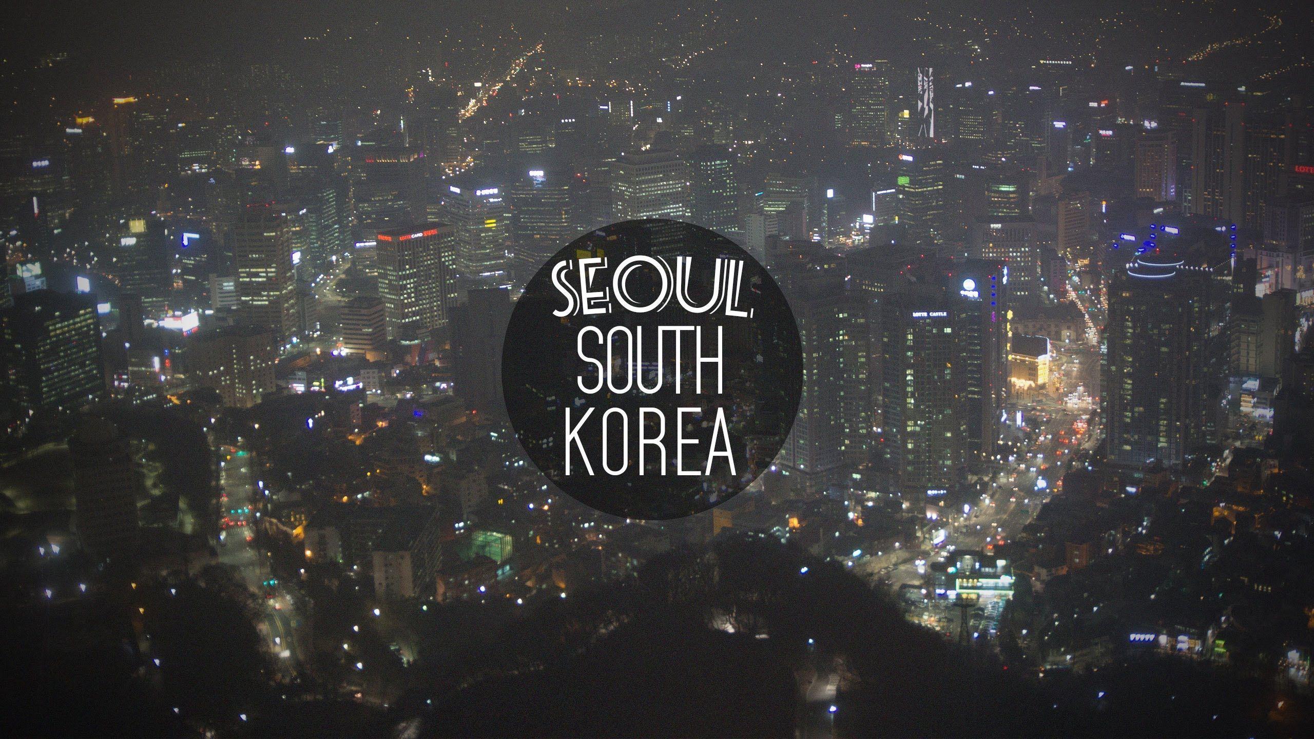 2560x1440 Hình nền Seoul Hàn Quốc