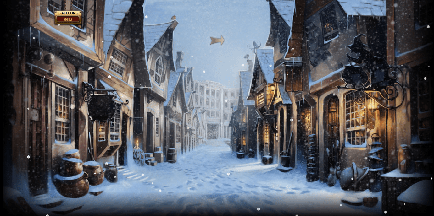 1380x688 Winter has come to Diagon Alley! The North Side is