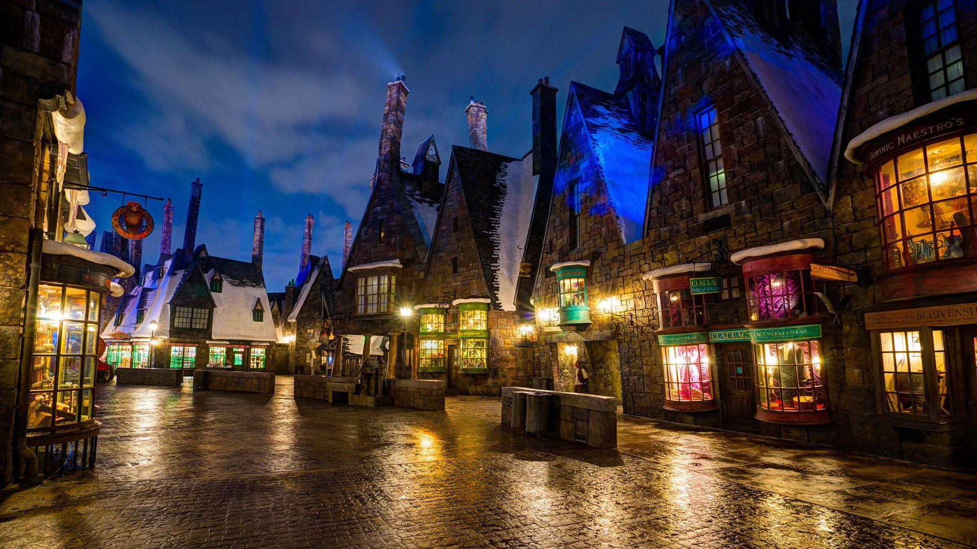 1920x1080 Hogsmeade Wallpaper. Hogsmeade Wallpaper