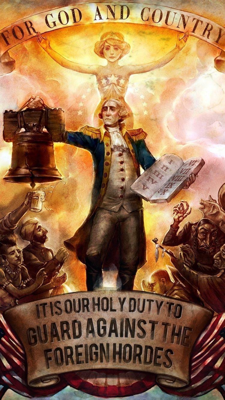 750x1334 Video Game Bioshock Infinite (750x1334) Wallpaper