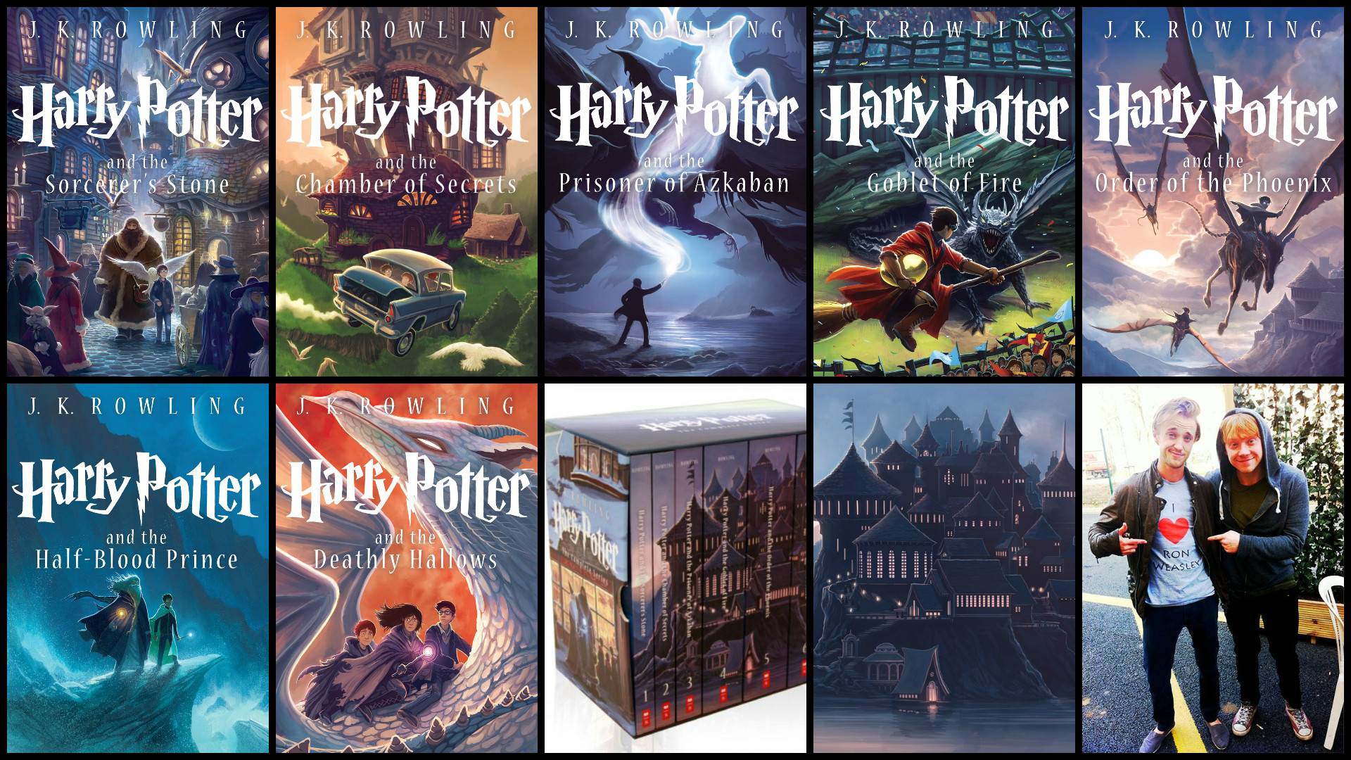 1920x1080 Harry Potter Book Wallpaper