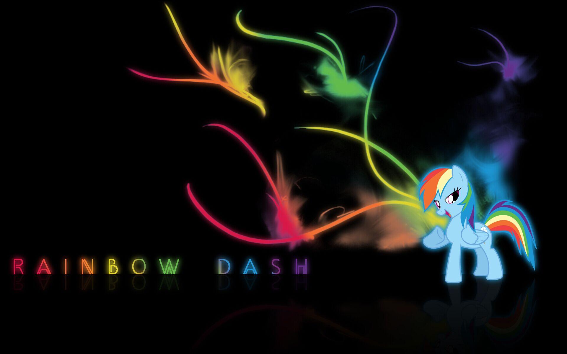 1920x1200 MLP Rainbow Dash Wallpaper