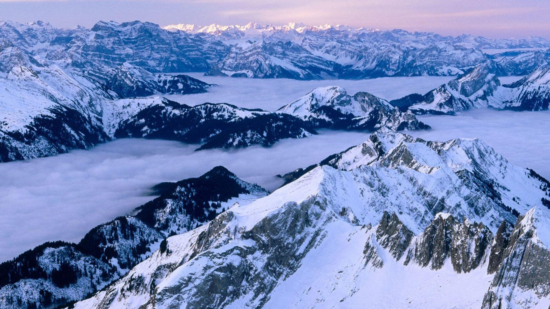 1920x1080 Switzerland, Mountains, Snow Alps Snow HD Wallpaper & Background Download