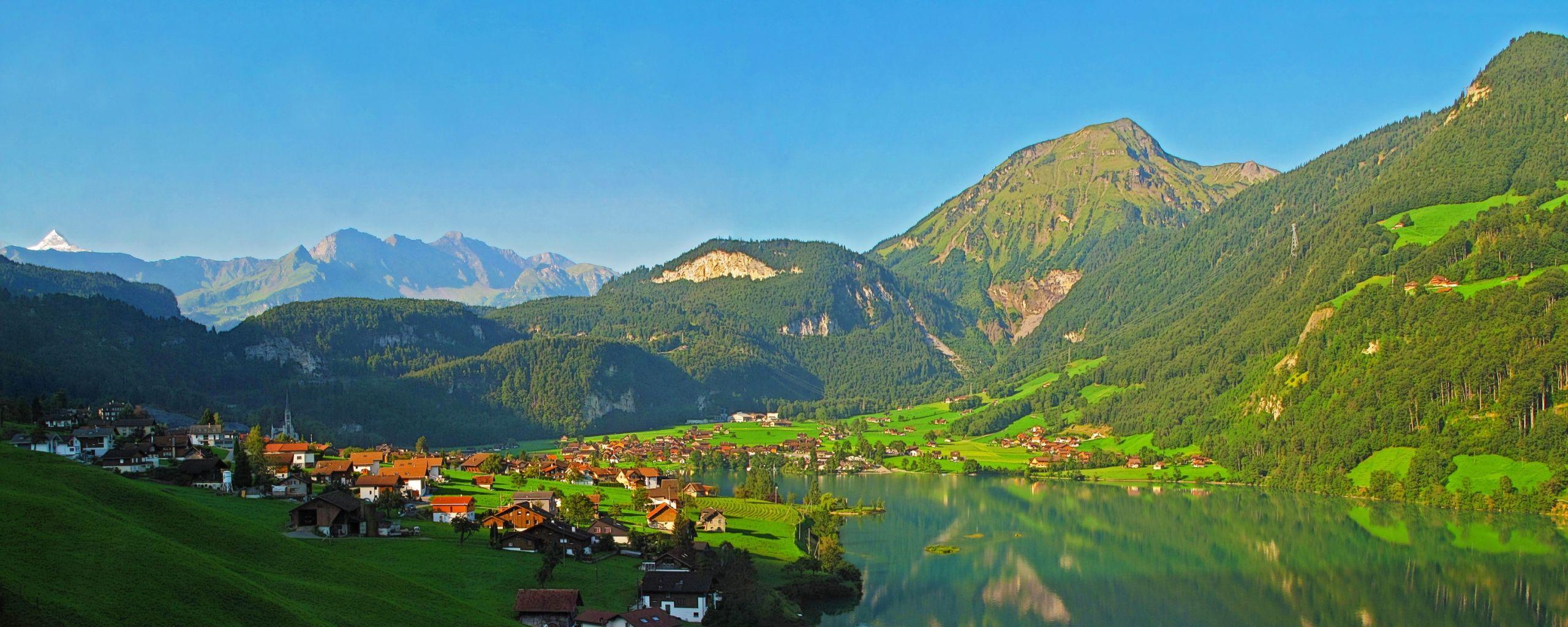 2560x1024 Free download Swiss Landscape Wallpaper 27 [2560x1024]