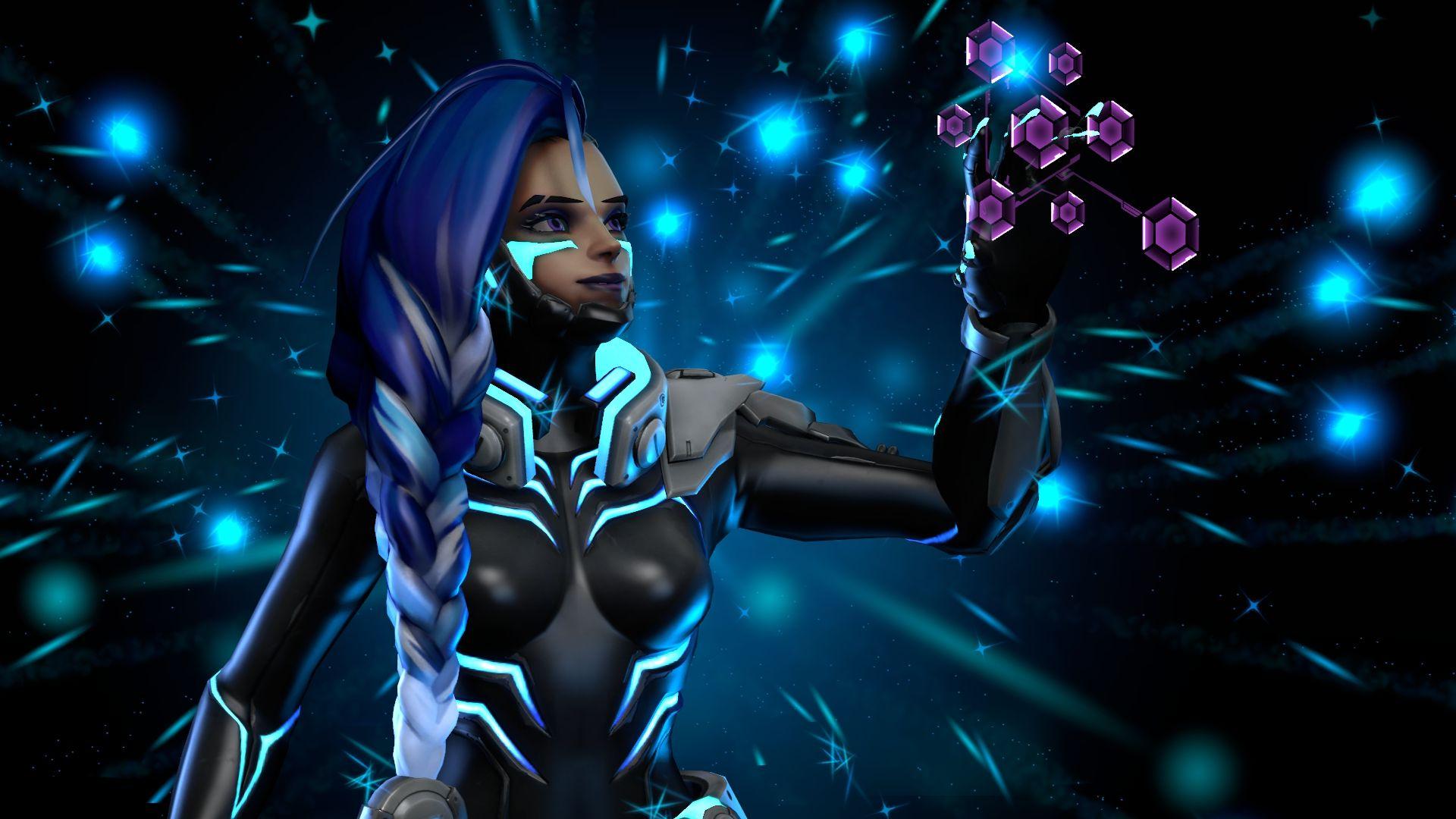 1920x1080 Cyberspace Wallpaper. Cyberspace