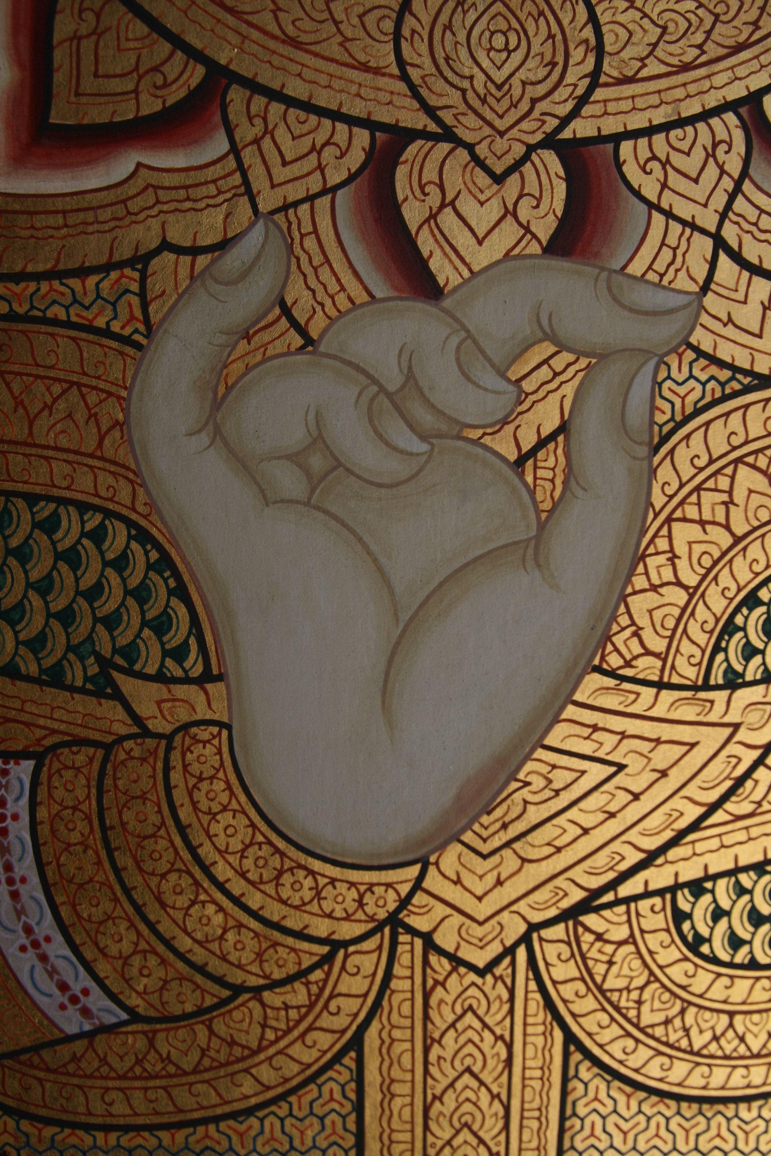 2592x3888 Thai, Hand, Thailand, Buddha, Gesture, pattern, human body part