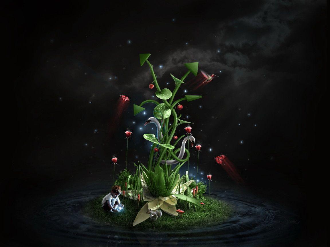 1152x864 New 3D Desktop Wallpaper: Miracle 3D Desktop Wallpaper