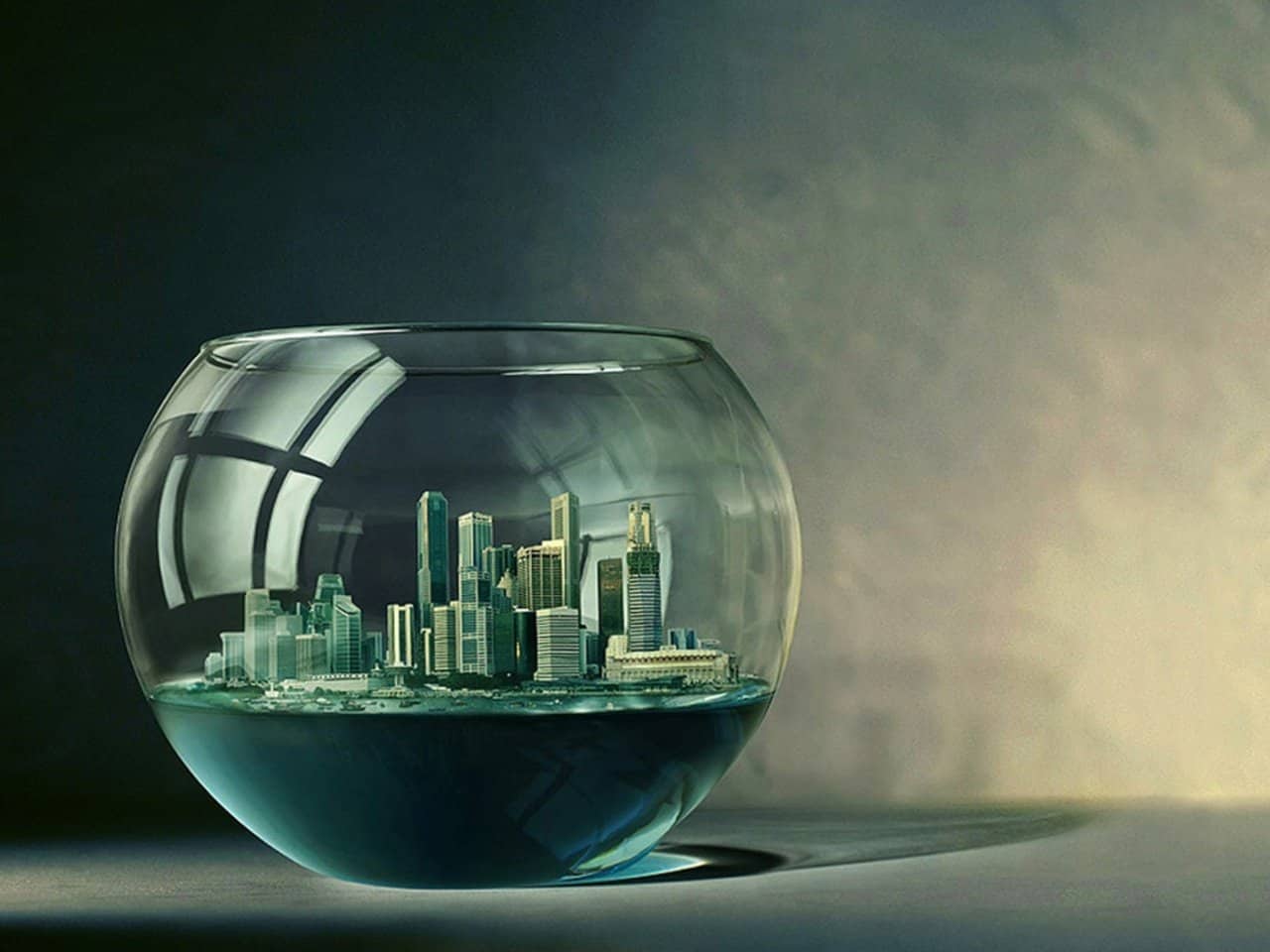 1280x960 Aquarium World Is a Miracle Wallpaper