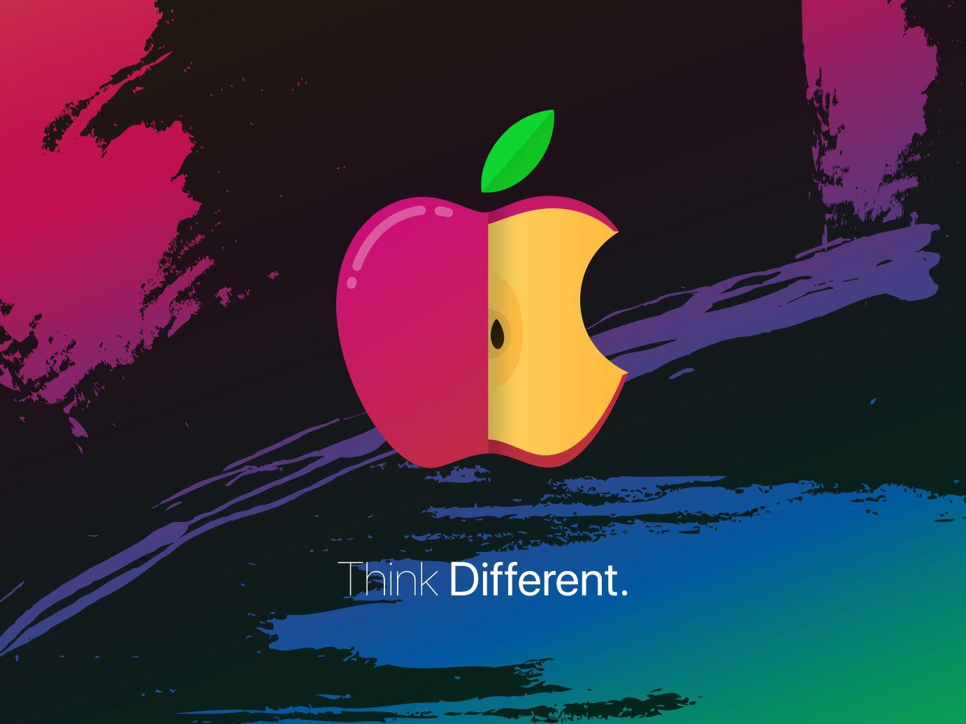 1382x1036 Custom Apple Wallpaper by Jannick Haunstrup on Dribbble