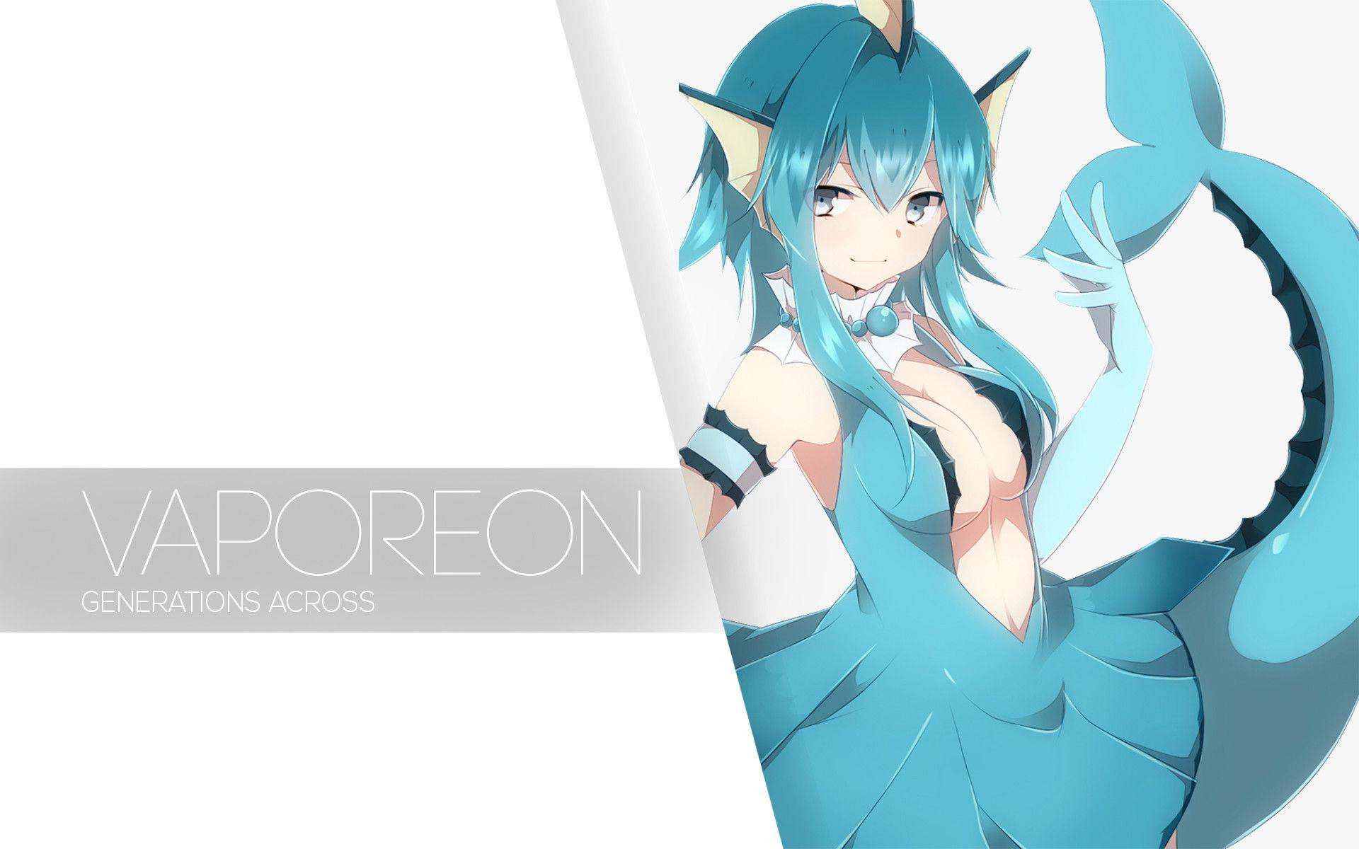1920x1200 Vaporeon Girl Wallpaperx1200