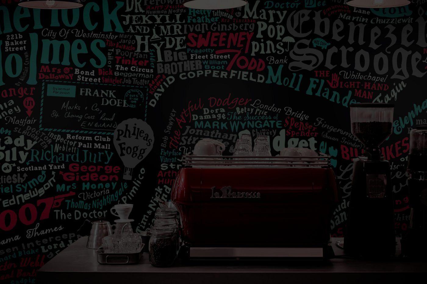 1400x933 Custom Wallpaper Interior Graphic Design Bespoke Literary London