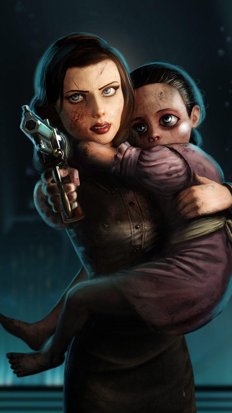 758x1348 HD Bioshock Infinite iPhone Wallpaper