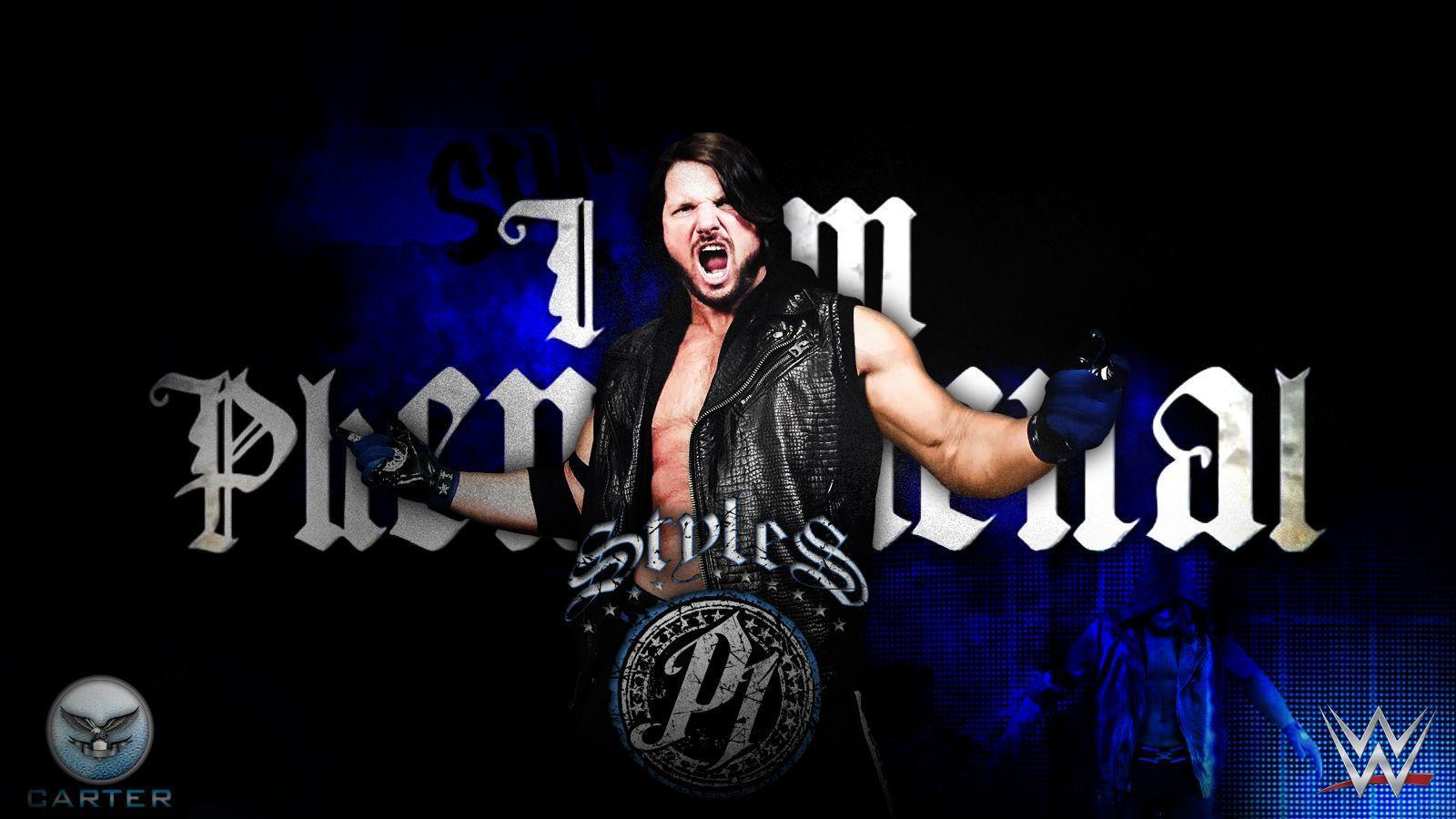 WWE Champion AJ Styles | HD Wallpapers