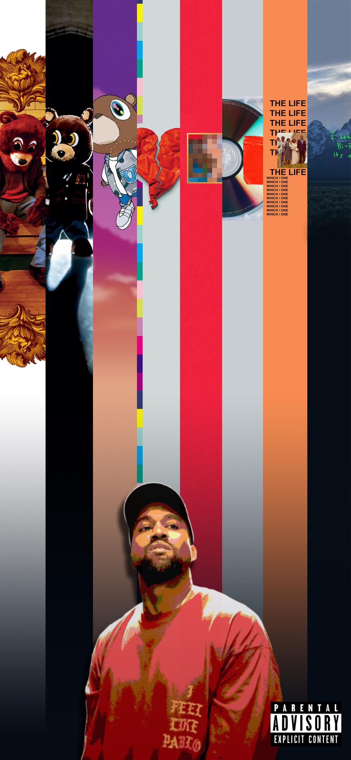 Created by jackd4mm on Shuffles  Kanye west wallpaper, Album