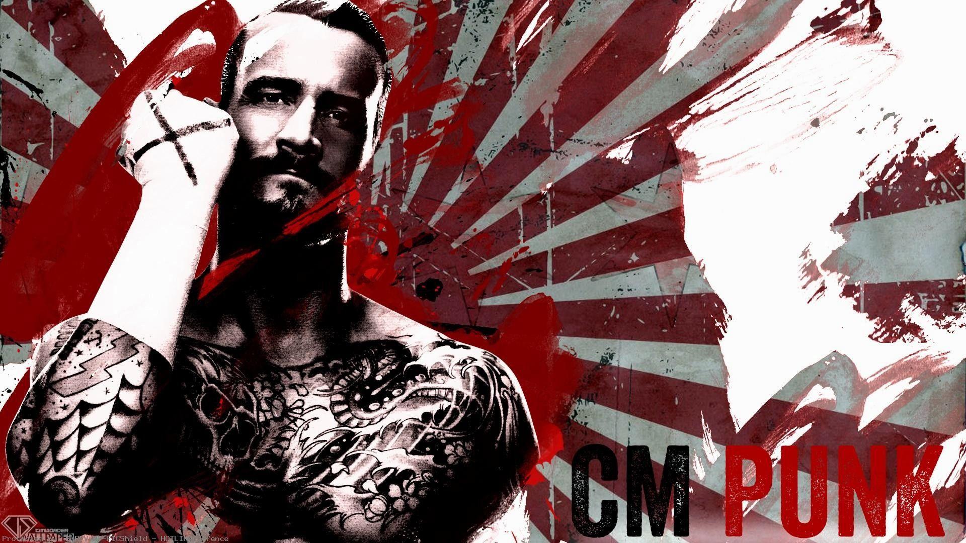 1920x1080 Cm Punk Logo Wallpaper