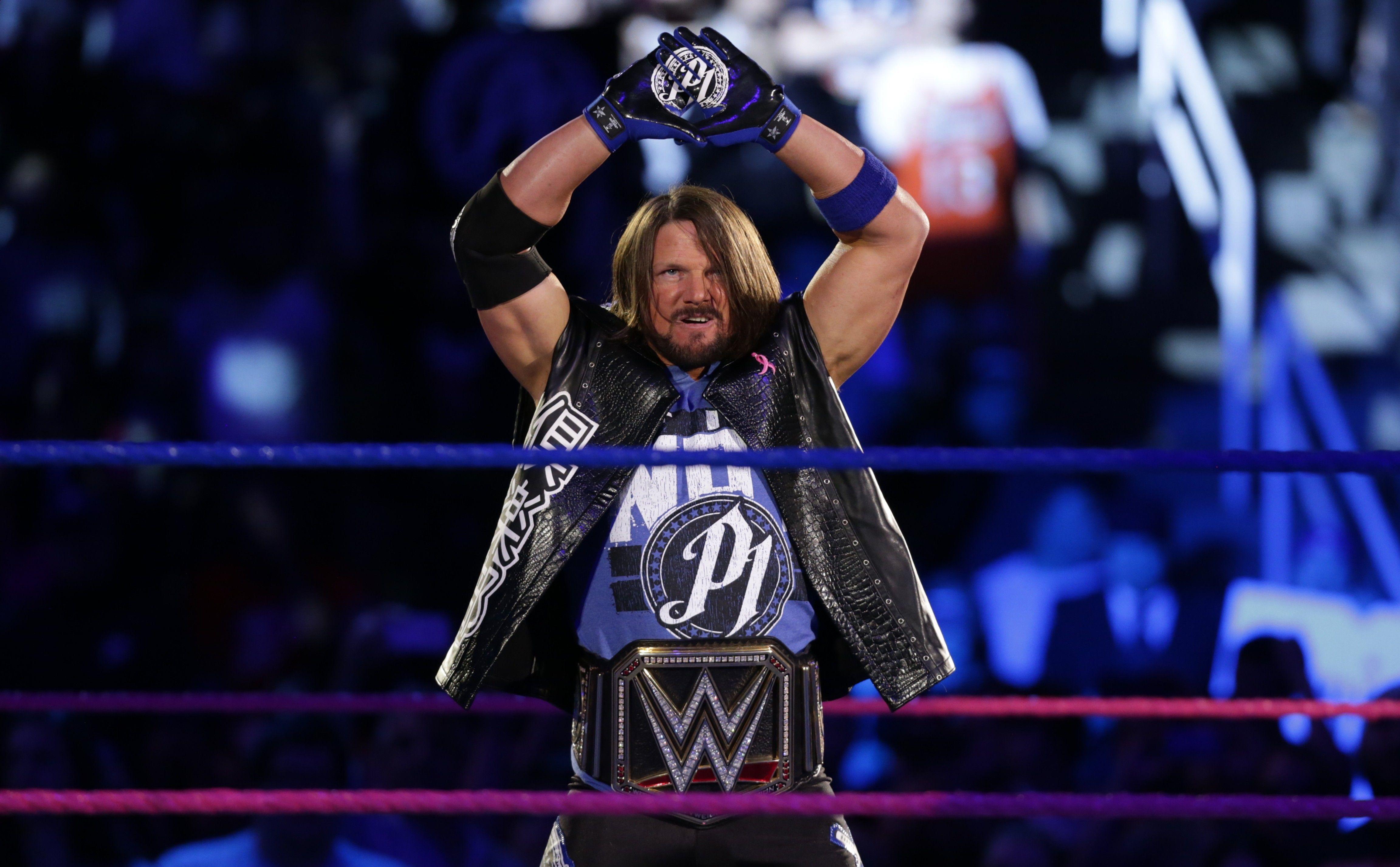 4608x2853 AJ Styles as WWE Champ Wallpaper, HD Celebrities 4K Wallpaper