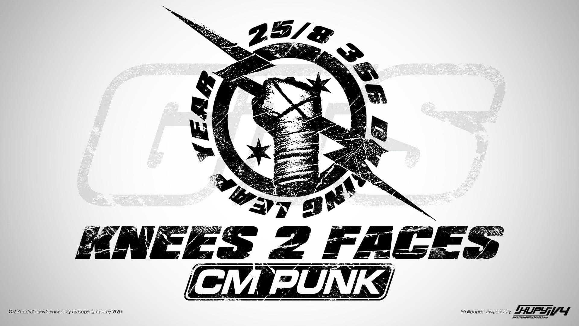 1920x1080 Knees 2 Faces CM Punk logo, WWE, wrestling, CM Punk HD wallpaper