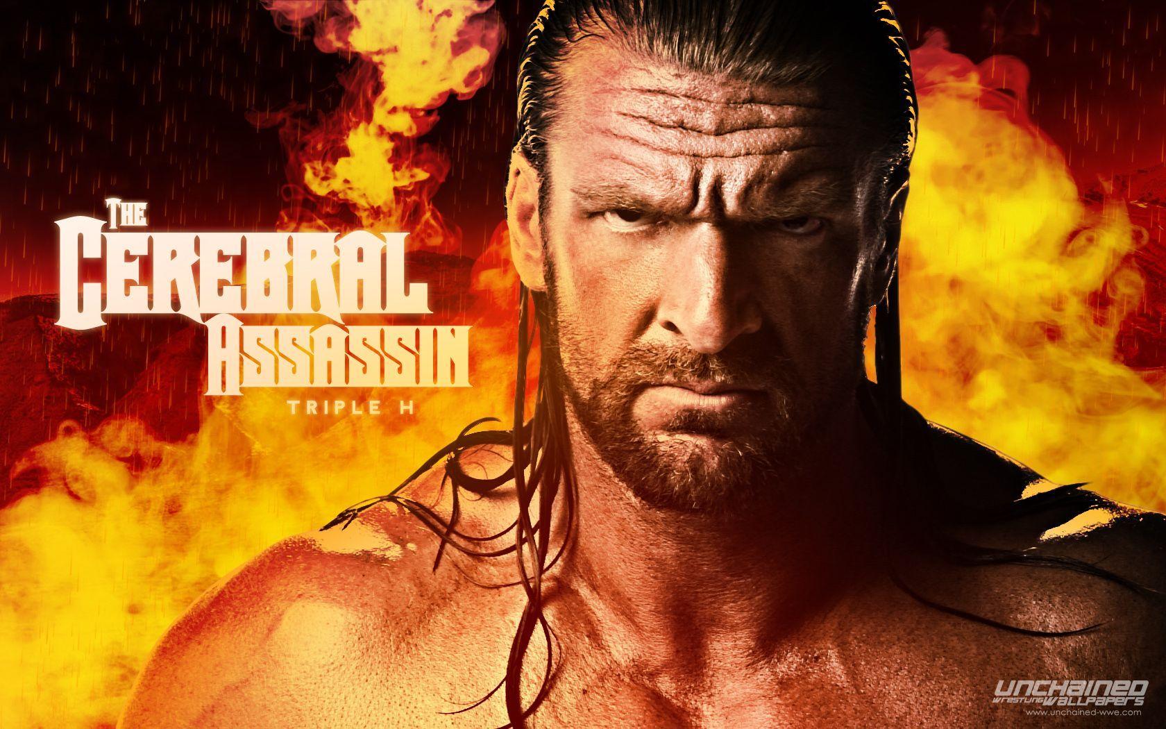 1680x1050 Wallpaper of Cerebral Assasin for fans of Triple H. Triple h