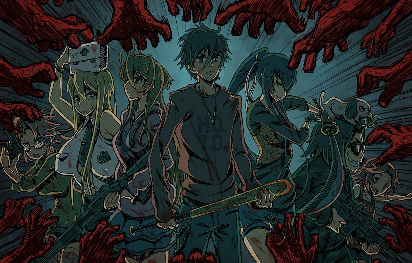 1332x850 Highschool Of The Dead Wallpaper Highschool
