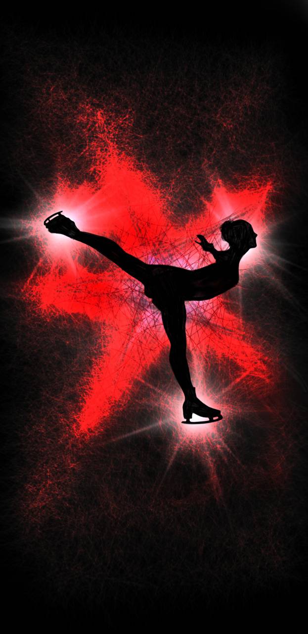 623x1280 Figure skater wallpaper