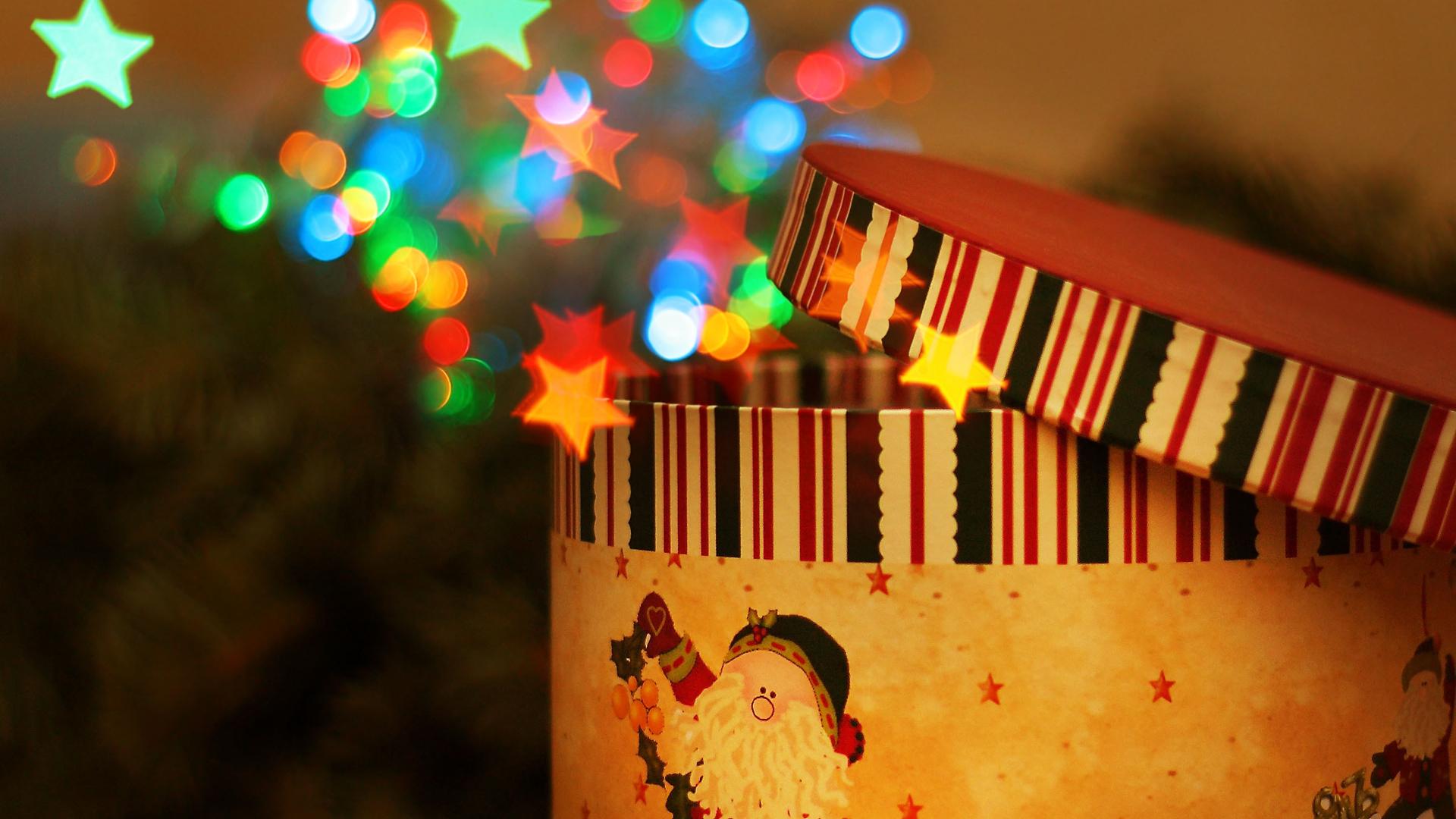 1920x1080 Christmas Magic Box HD Wallpaper Wallpaper. High