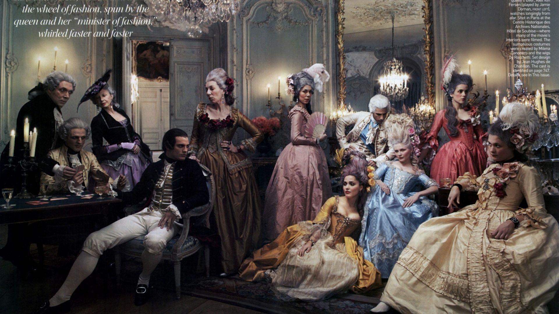 1920x1080 Free download women models fashion men Marie Antoinette concept