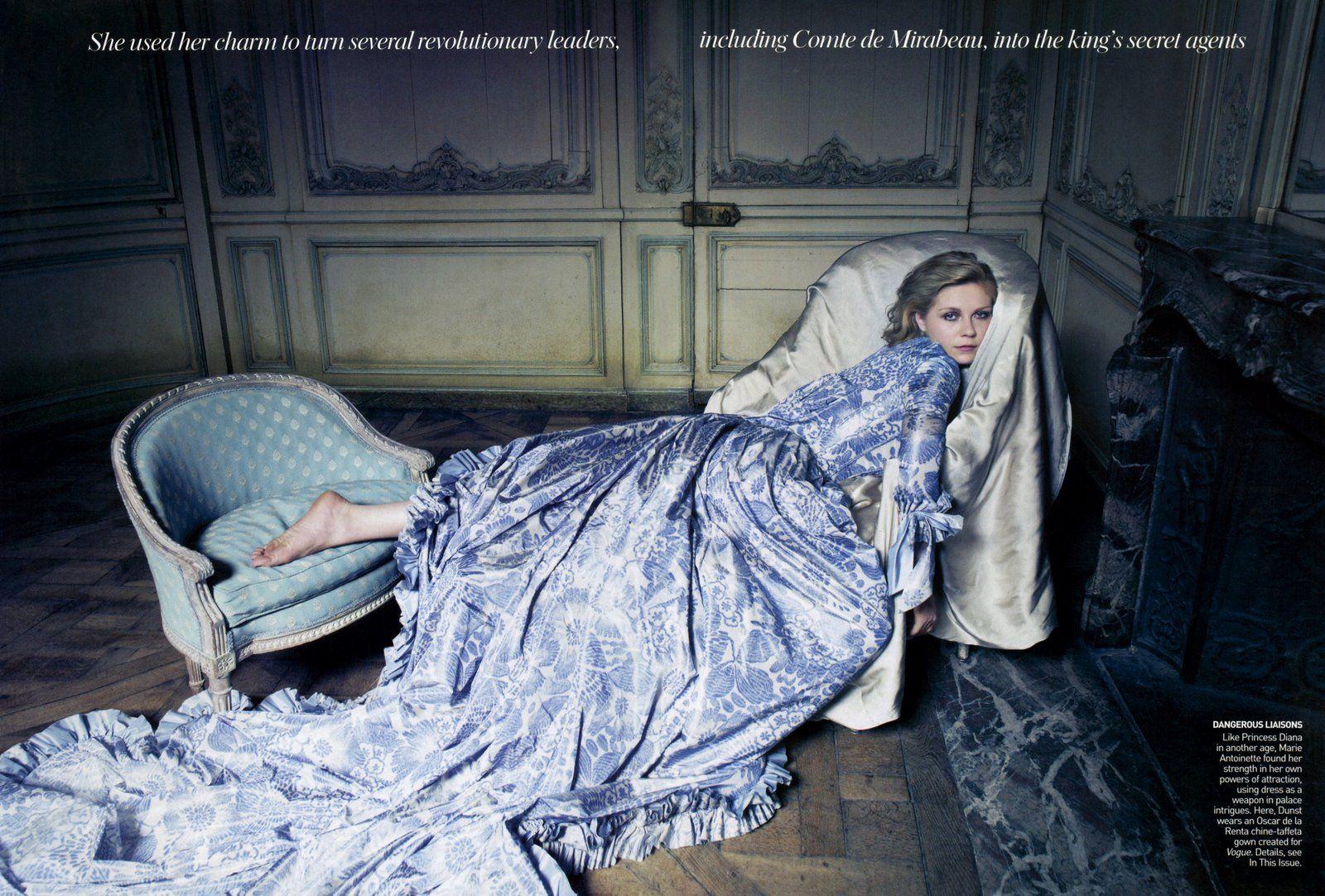 1600x1082 Vogue Marie Antoinette Movie Dunst Annie Leibovitz, HD
