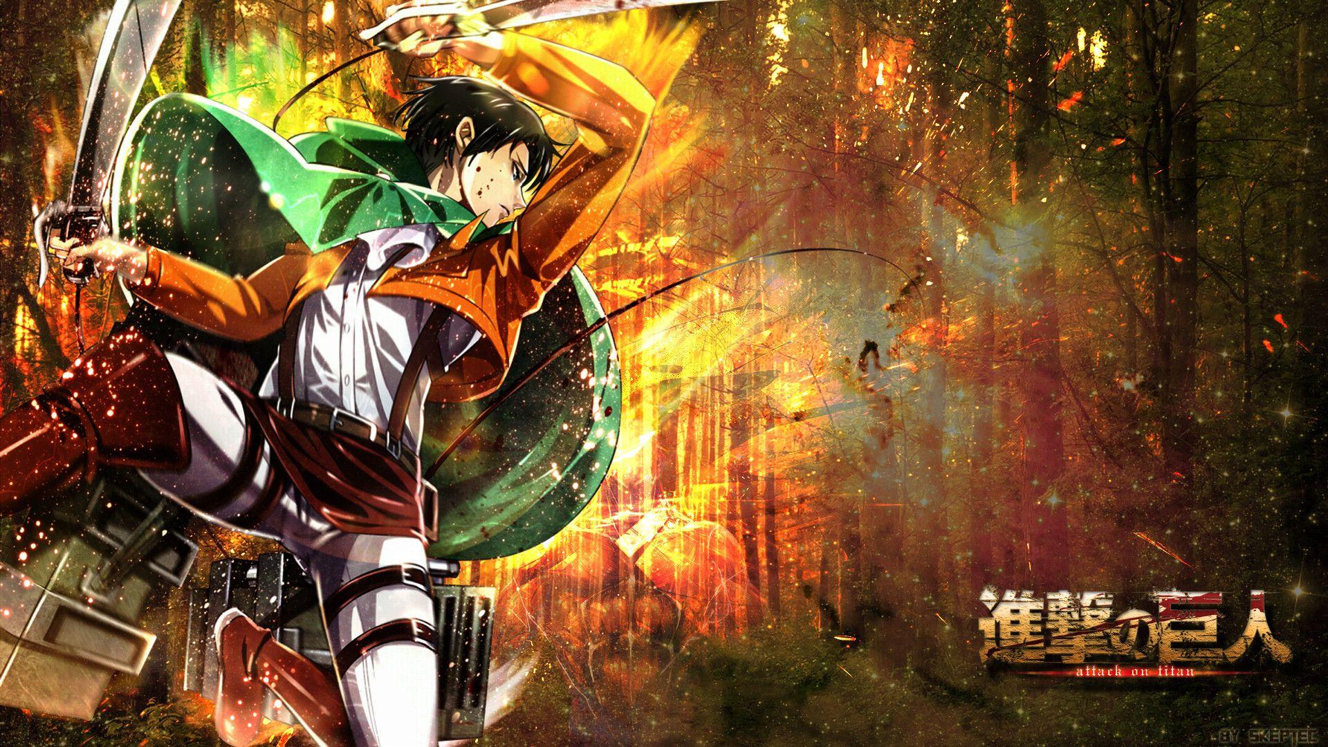 1920x1080 Captain Levi Wallpaper