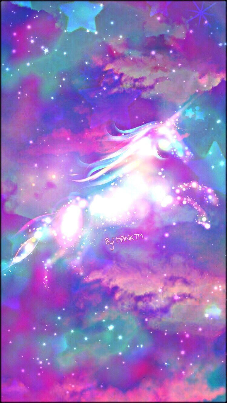 Pastel Galaxy Unicorn Backgrounds