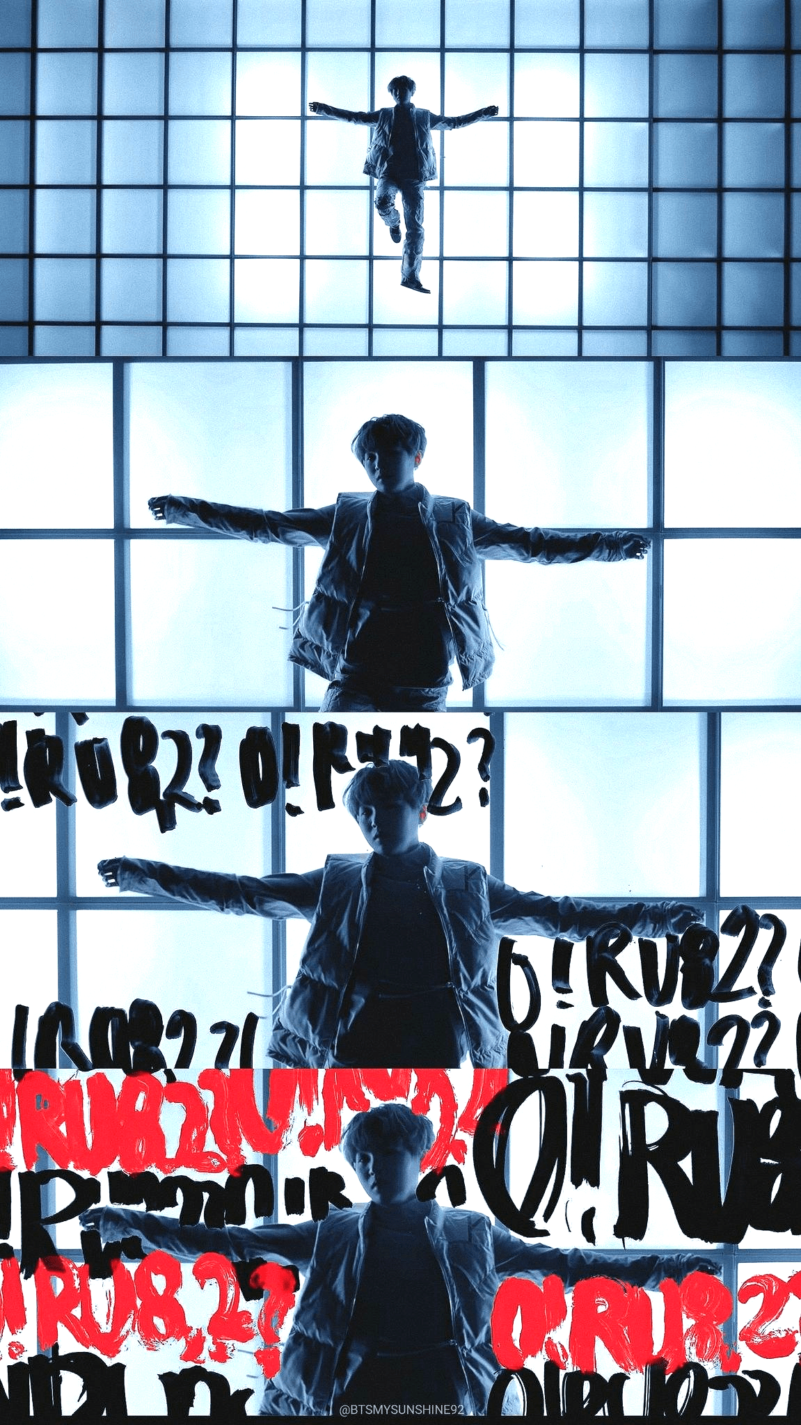 1151x2048 MAP OF THE SOUL : 7 Interlude : Shadow Comeback Lockscreen
