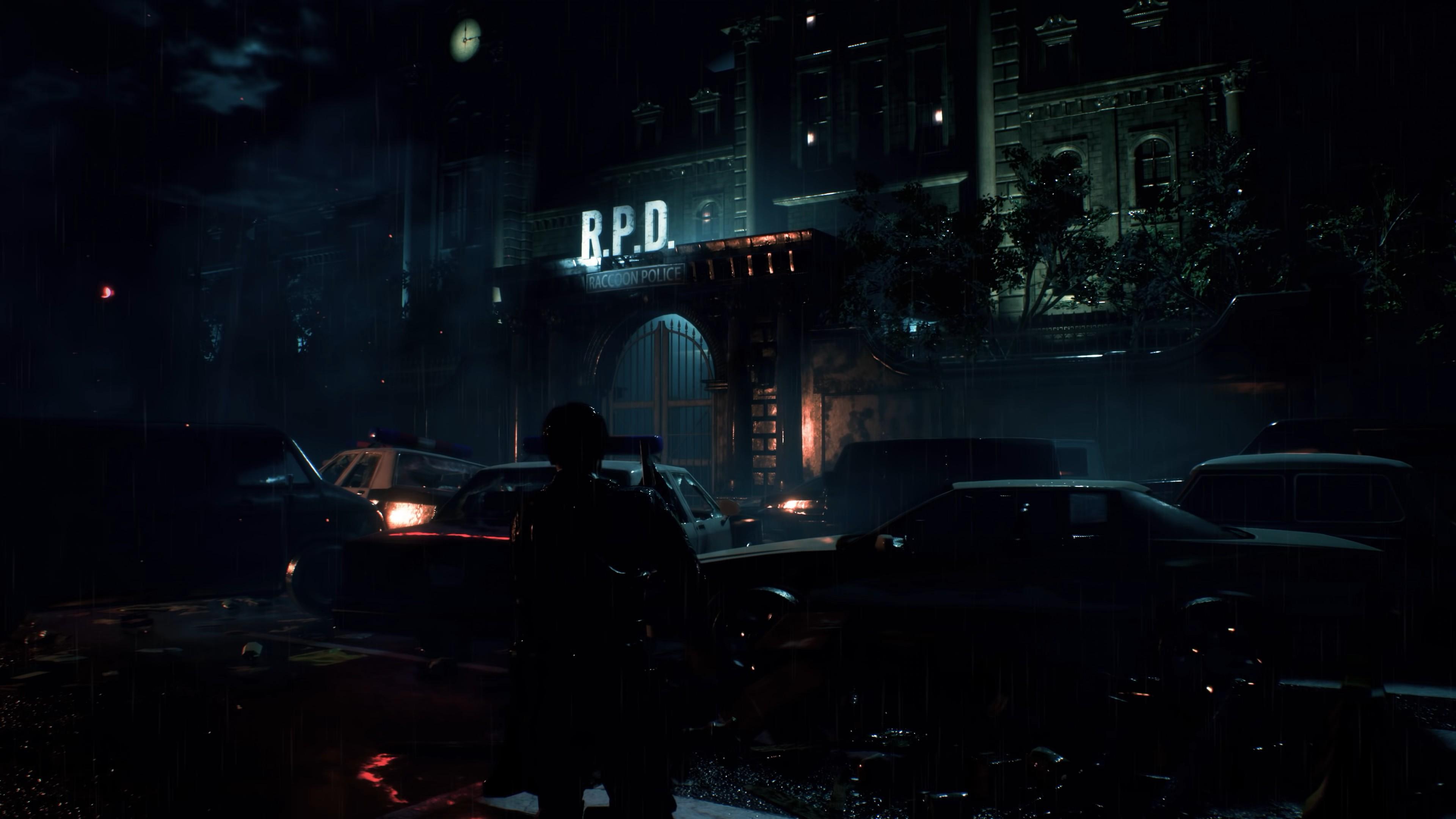 3840x2160 Resident Evil 2 Raccoon City Police Department 4K