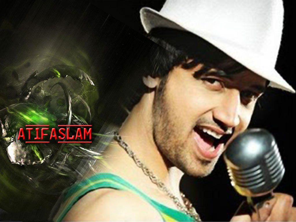 1024x768 MYIMAGE Atif Aslam Digital Printing Poster 12.0 inch x 18.0 inch