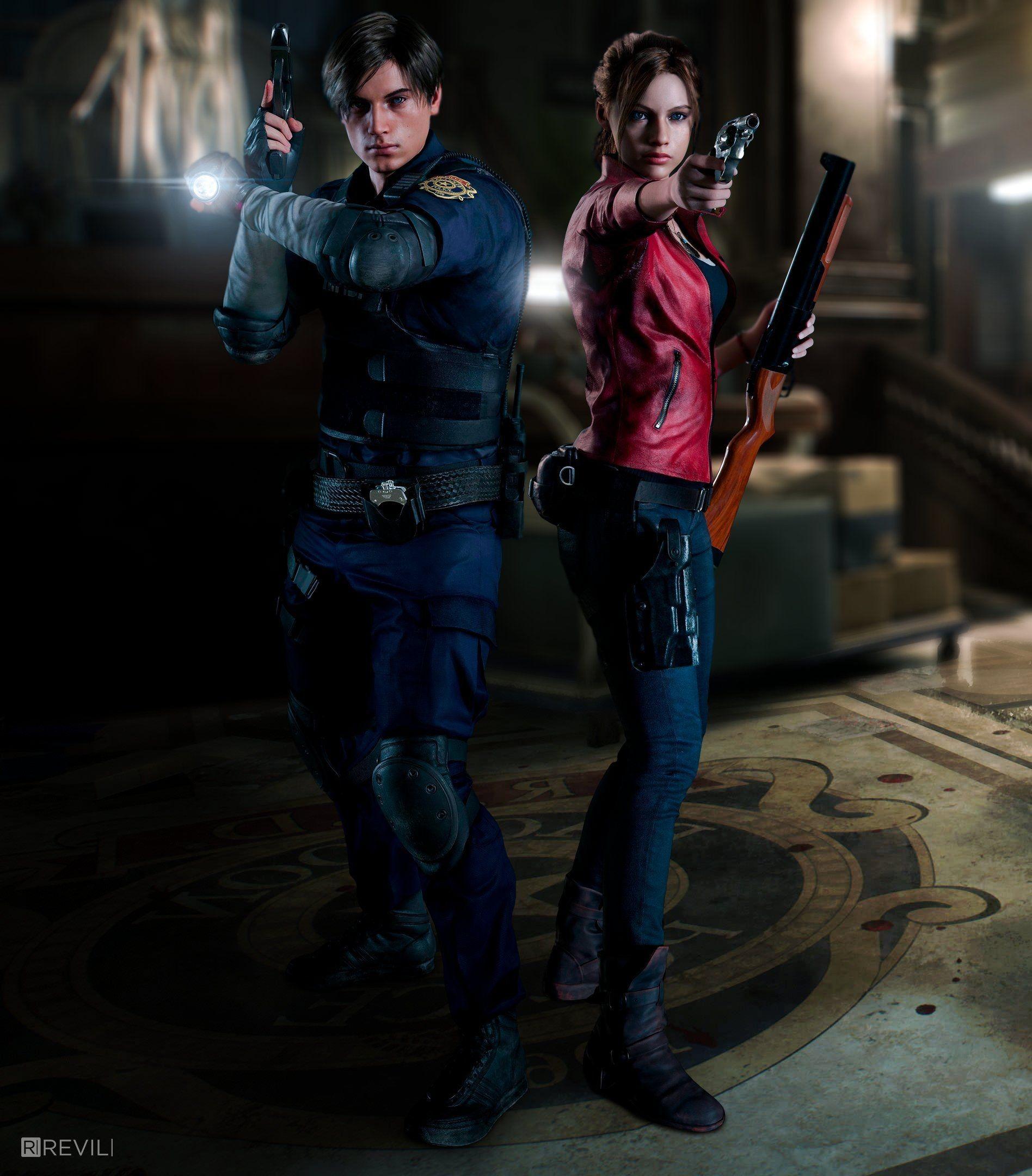 1896x2160 Claire Redfield Wallpaper