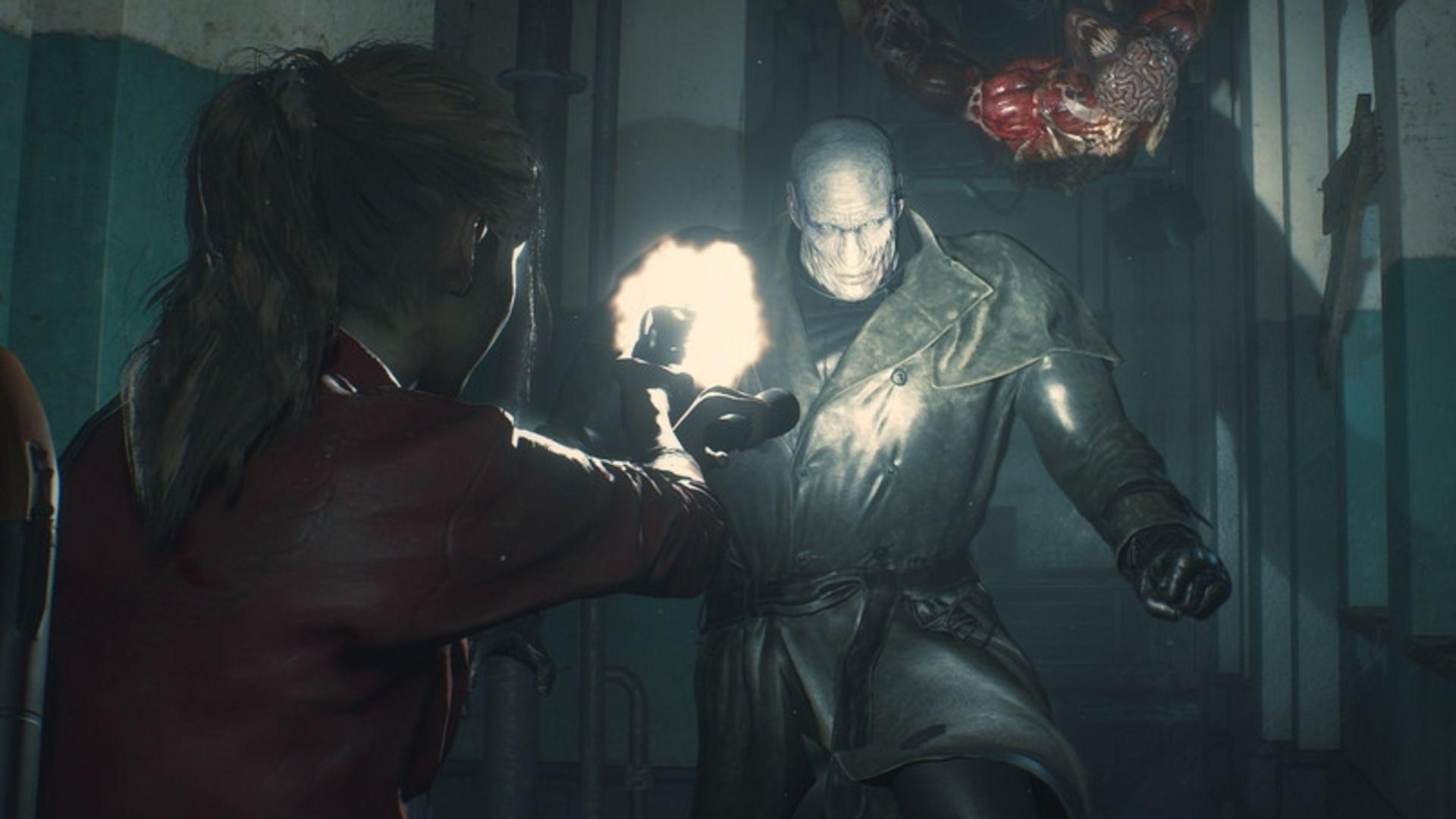 1920x1080 Resident Evil 2 remake's Tyrant is wonderfully terrifying he
