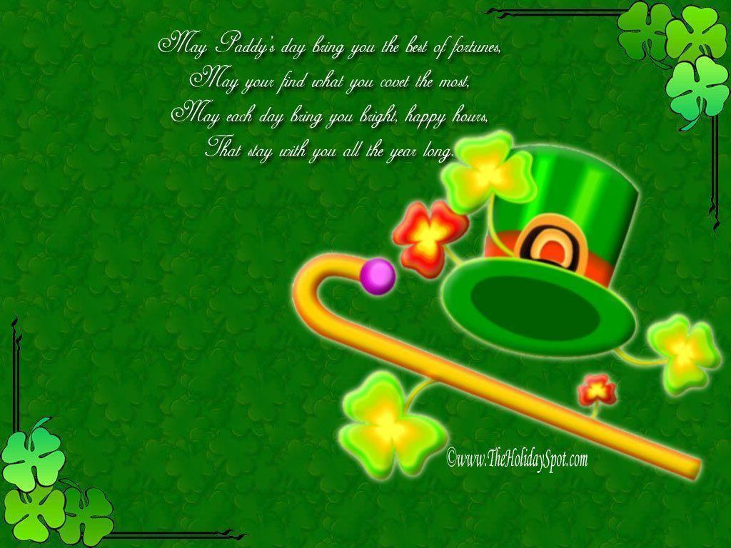1024x768 Free St Patricks Day Desktop Wallpaper