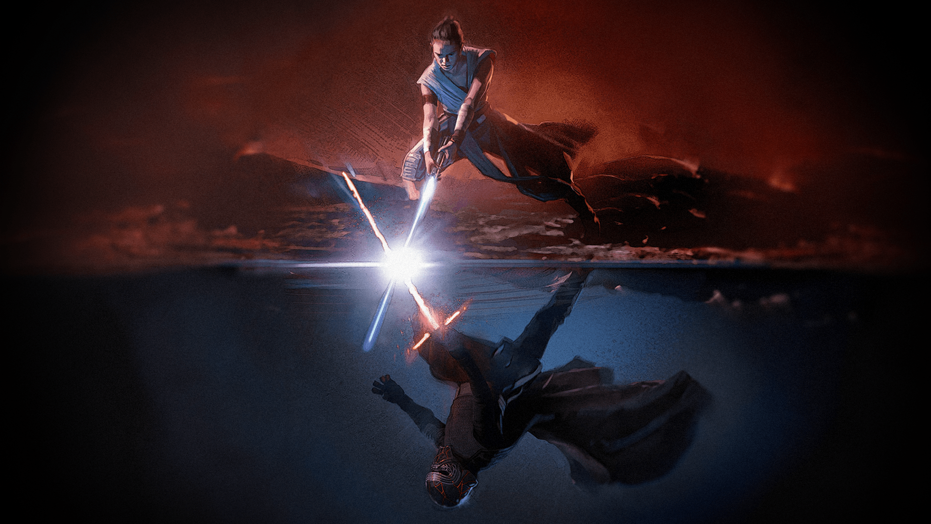 Reylo Wallpapers Top Free Reylo Backgrounds Wallpaperaccess