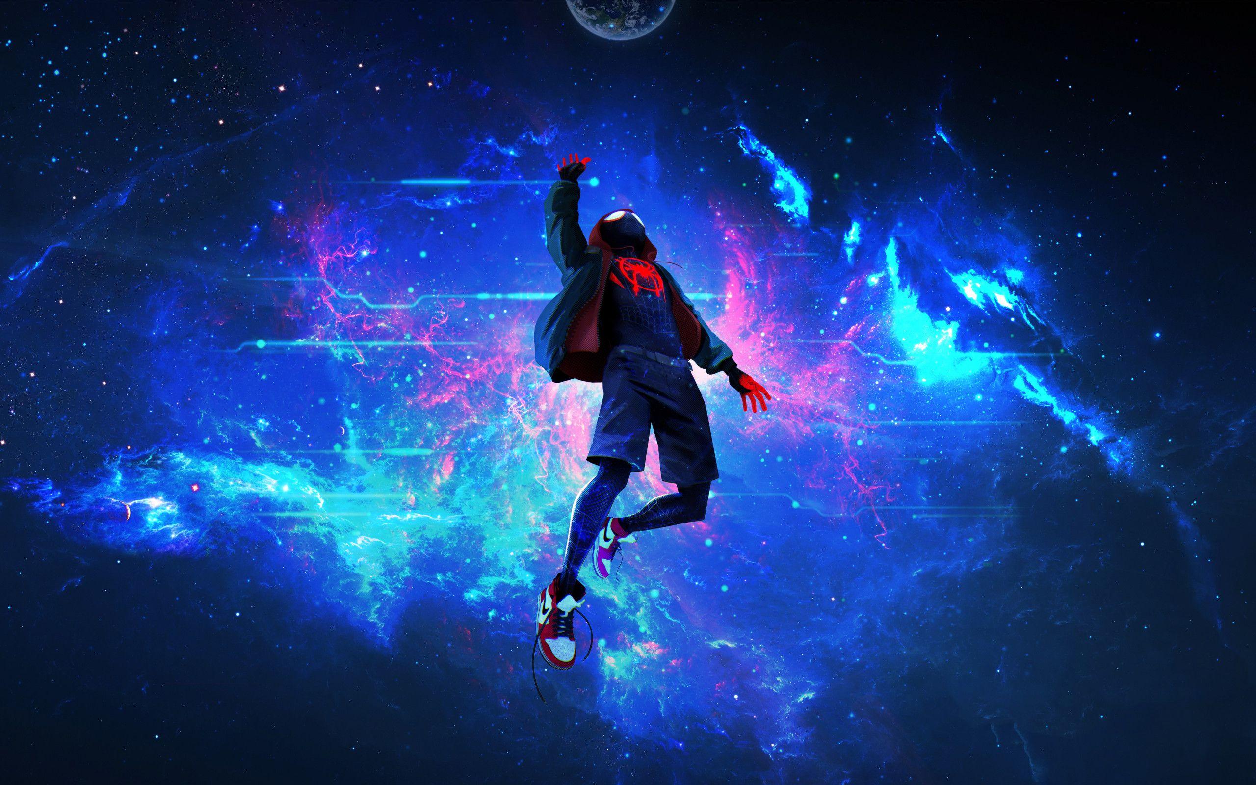 2560x1600 Spiderman Miles Lost In Space 4k 2560x1600 Resolution HD